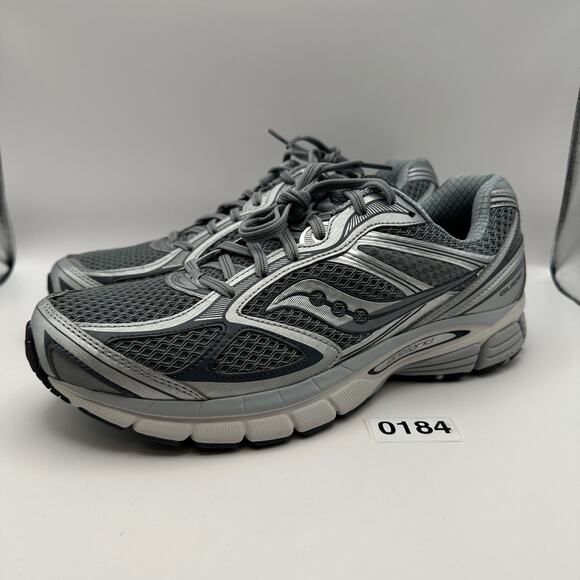 SAUCONY Men's 10 GUIDE 7 Progrid Running Shoes S70936-12 Silver/Gray - Picture 2 of 8